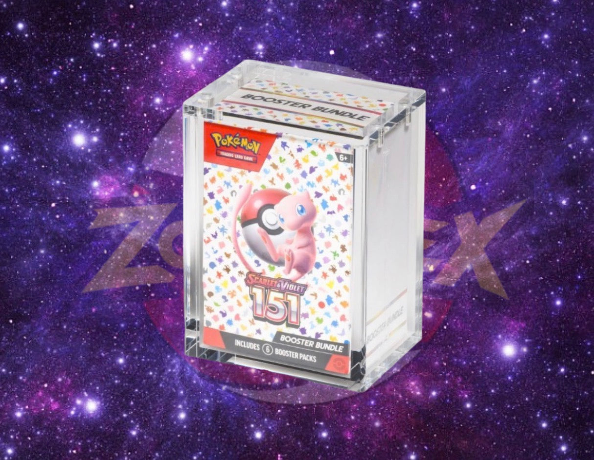 Acrylic Booster Bundle Protective Case | The Acrylic Box Co.