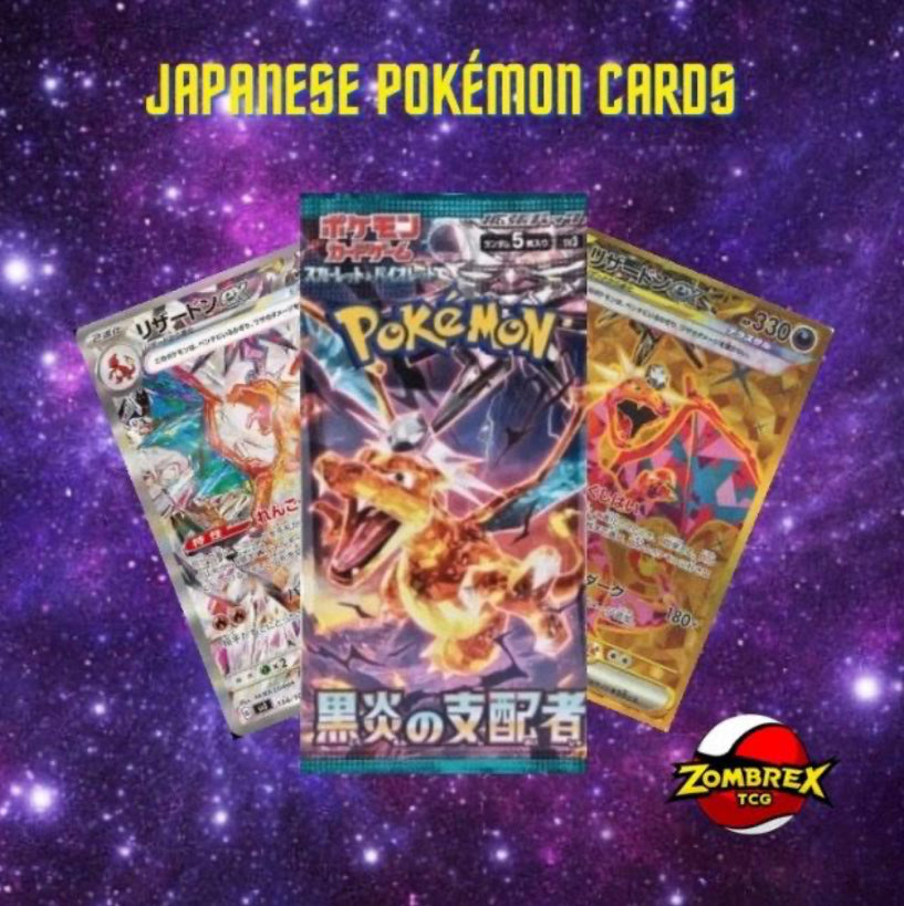 Pokémon Japanese Ruler of the Black Flame Booster Pack - Scarlet & Violet