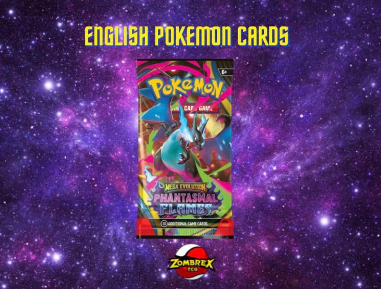 Pokémon Phantasmal Flames Booster Pack