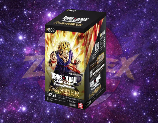 Dragonball TCG | Japanese FB08 Dual Evolution Fusion World Booster Box