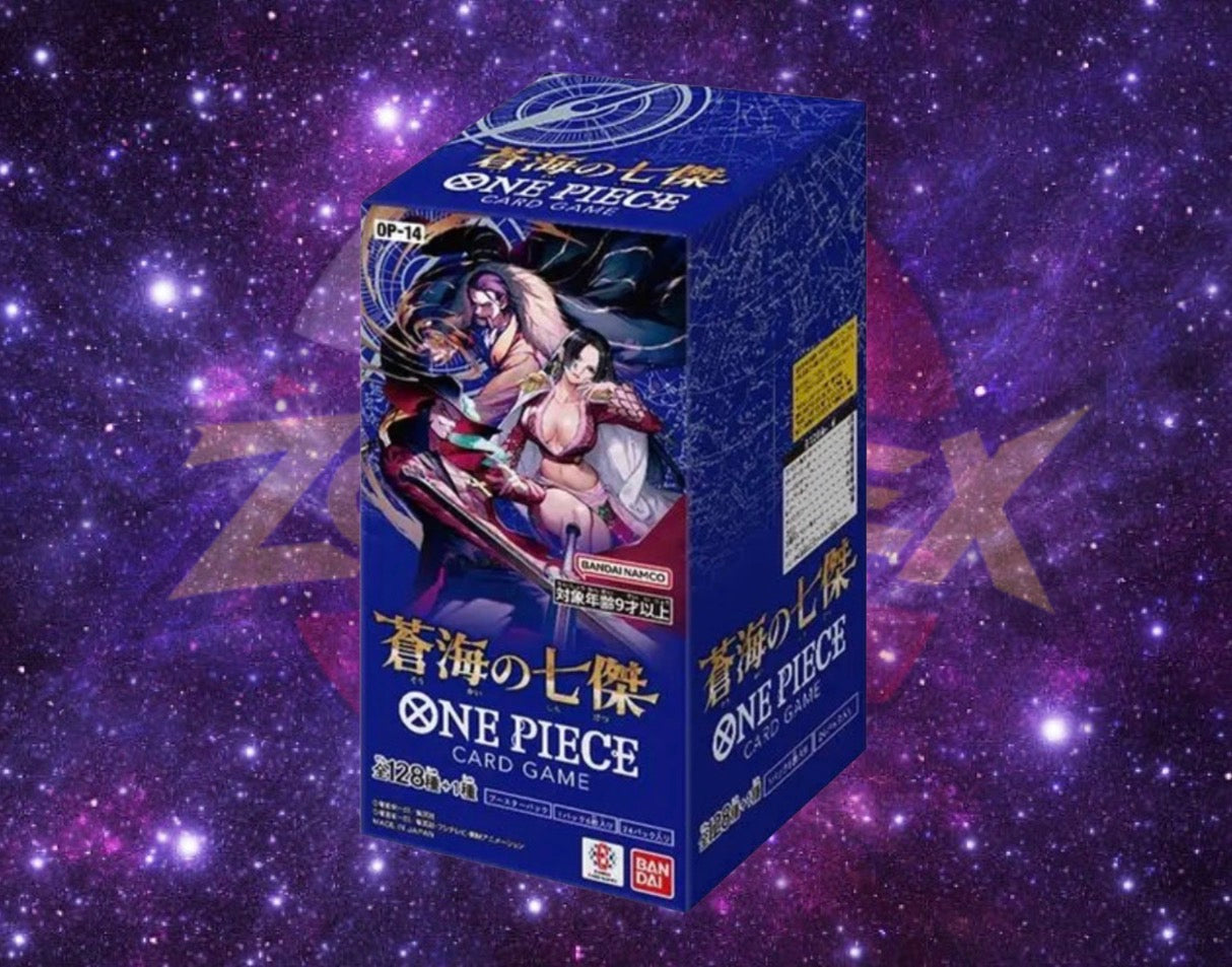 One Piece TCG | Japanese OP14 Booster Box - The Azure Seas Seven