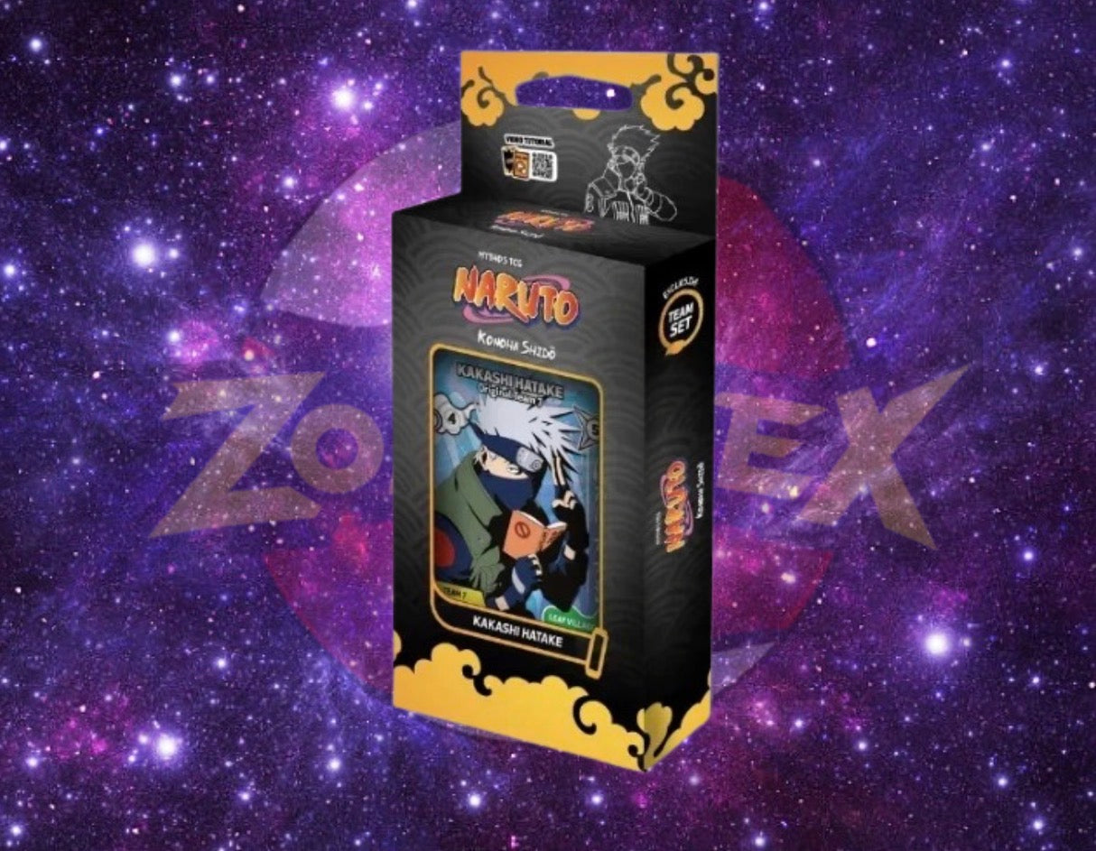 Naruto Mythos TCG | Naruto | Konoha Shida 2nd Edition Team Set