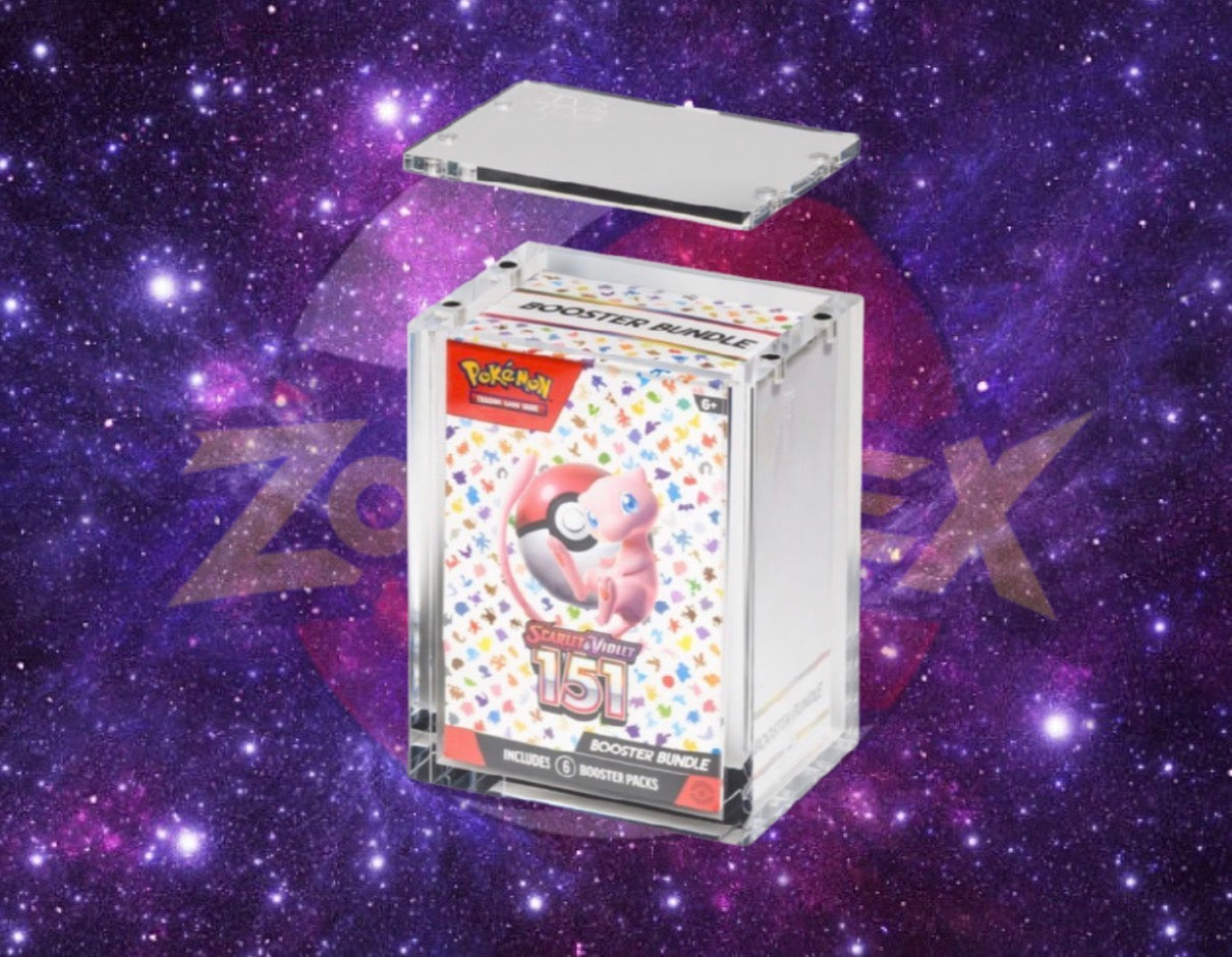 Acrylic Booster Bundle Protective Case | The Acrylic Box Co.