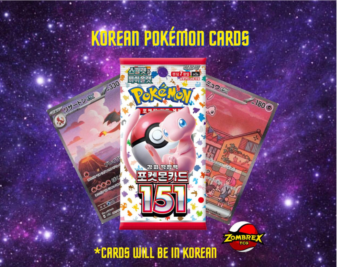Pokémon Korean 151 Booster Pack - Scarlet & Violet