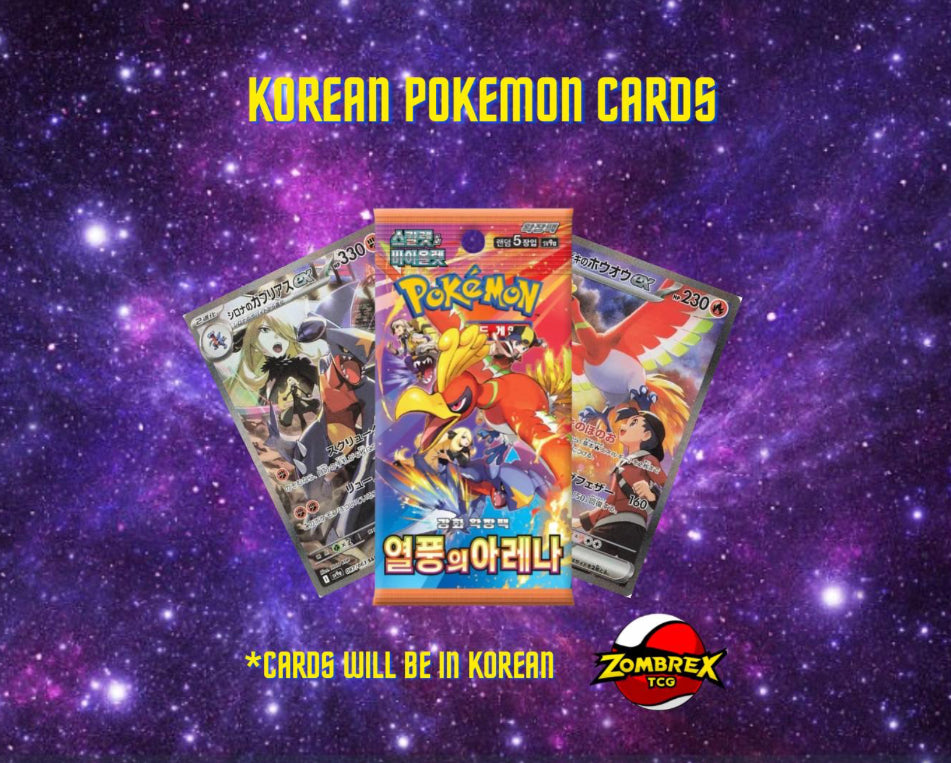 Pokémon Korean Heatwave Arena Booster Pack - Scarlet & Violet