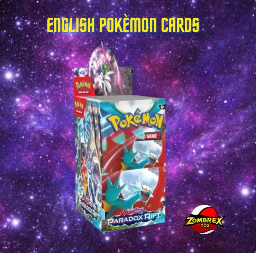 Pokémon Paradox Rift Half Booster